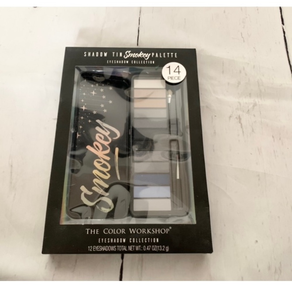 The Color Workshop Eyeshadow Collection Smokey Pallet